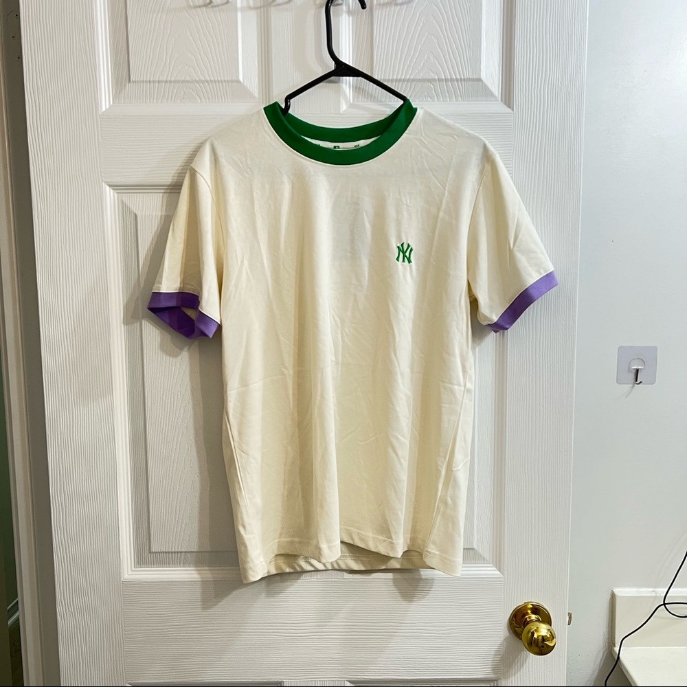 Brand new MLB cream T-shirt